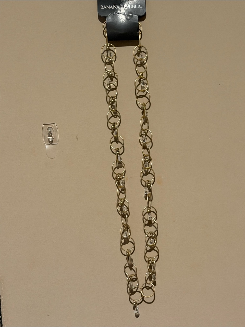Banana Republic Gold-Tone Open Link Necklace